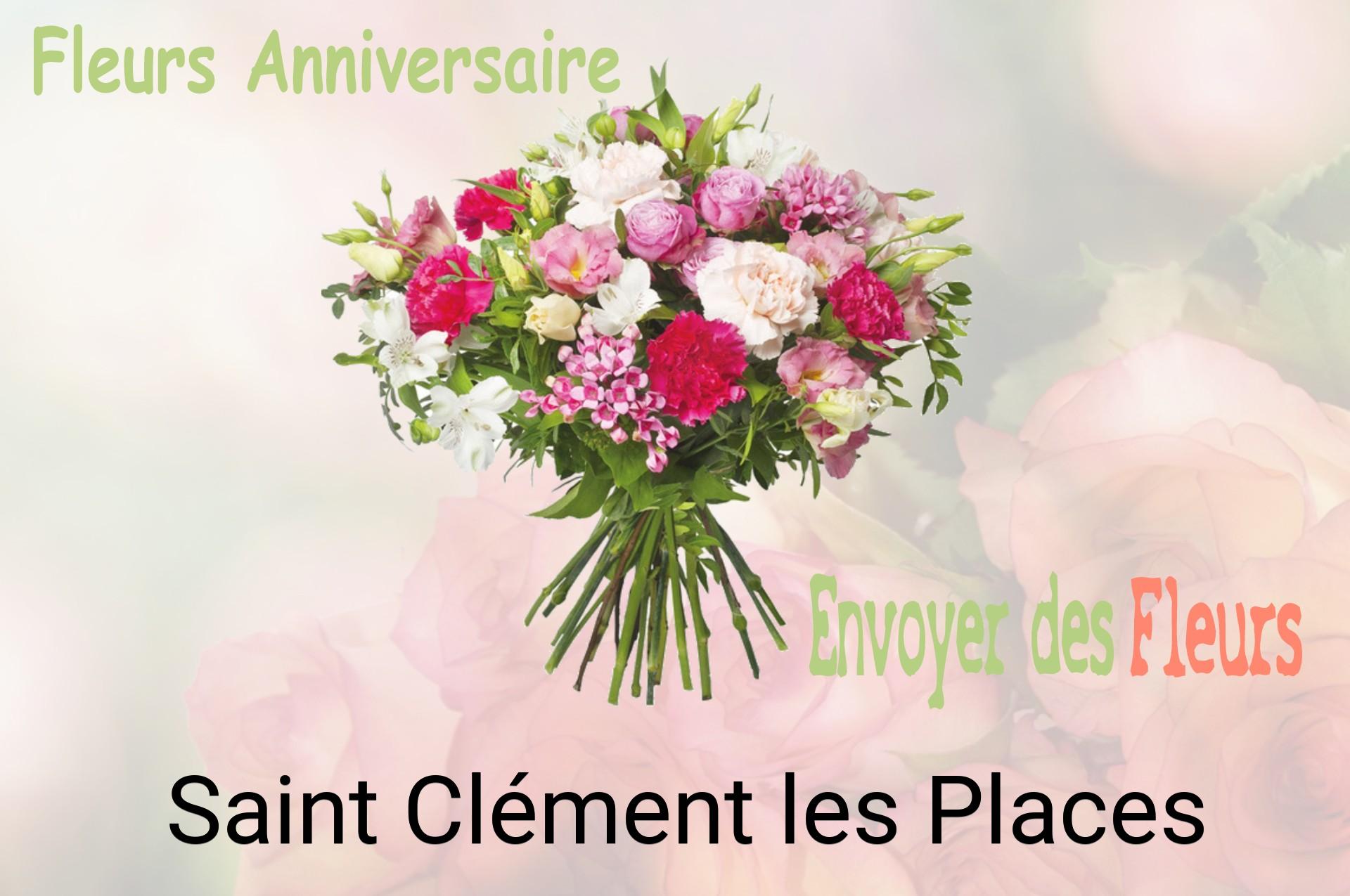 Bouquet de fleurs d’anniversaire livré à Saint-Clément-les-Places